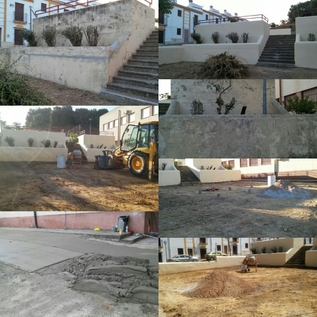 Estado de las obras antes