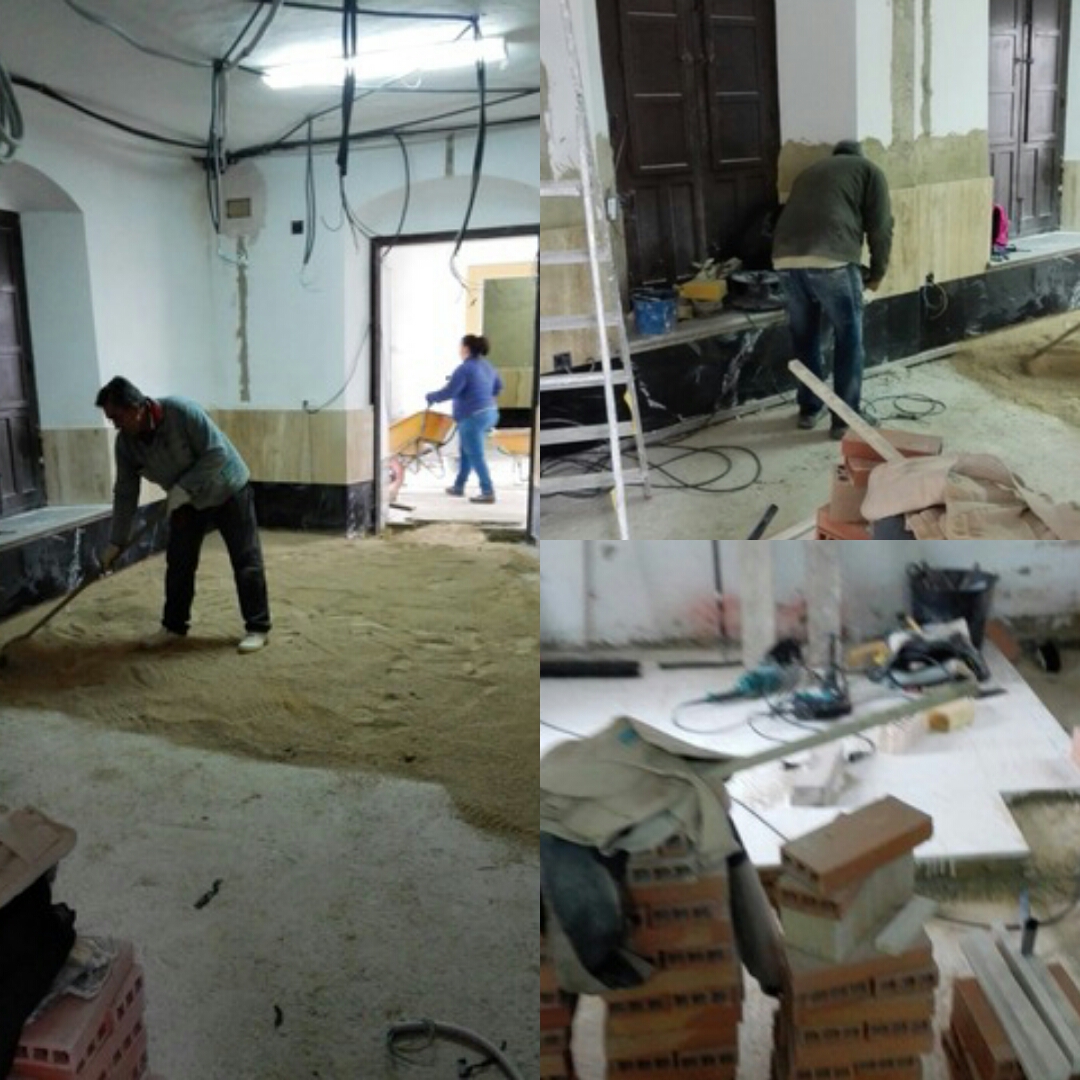 Construcción en el Cementerio Municipal de una sala de duelos. 1.