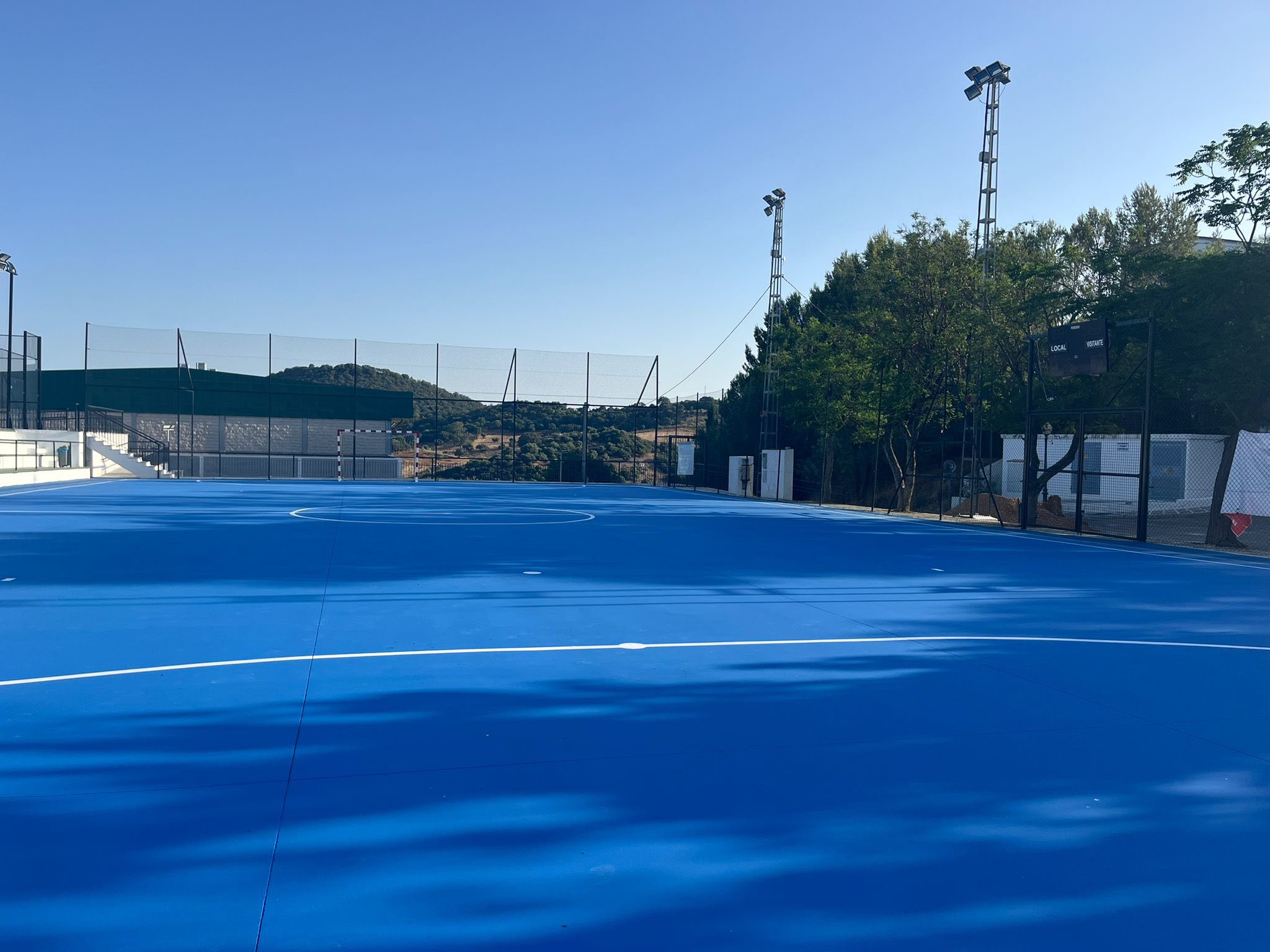 Estado de la obra despues