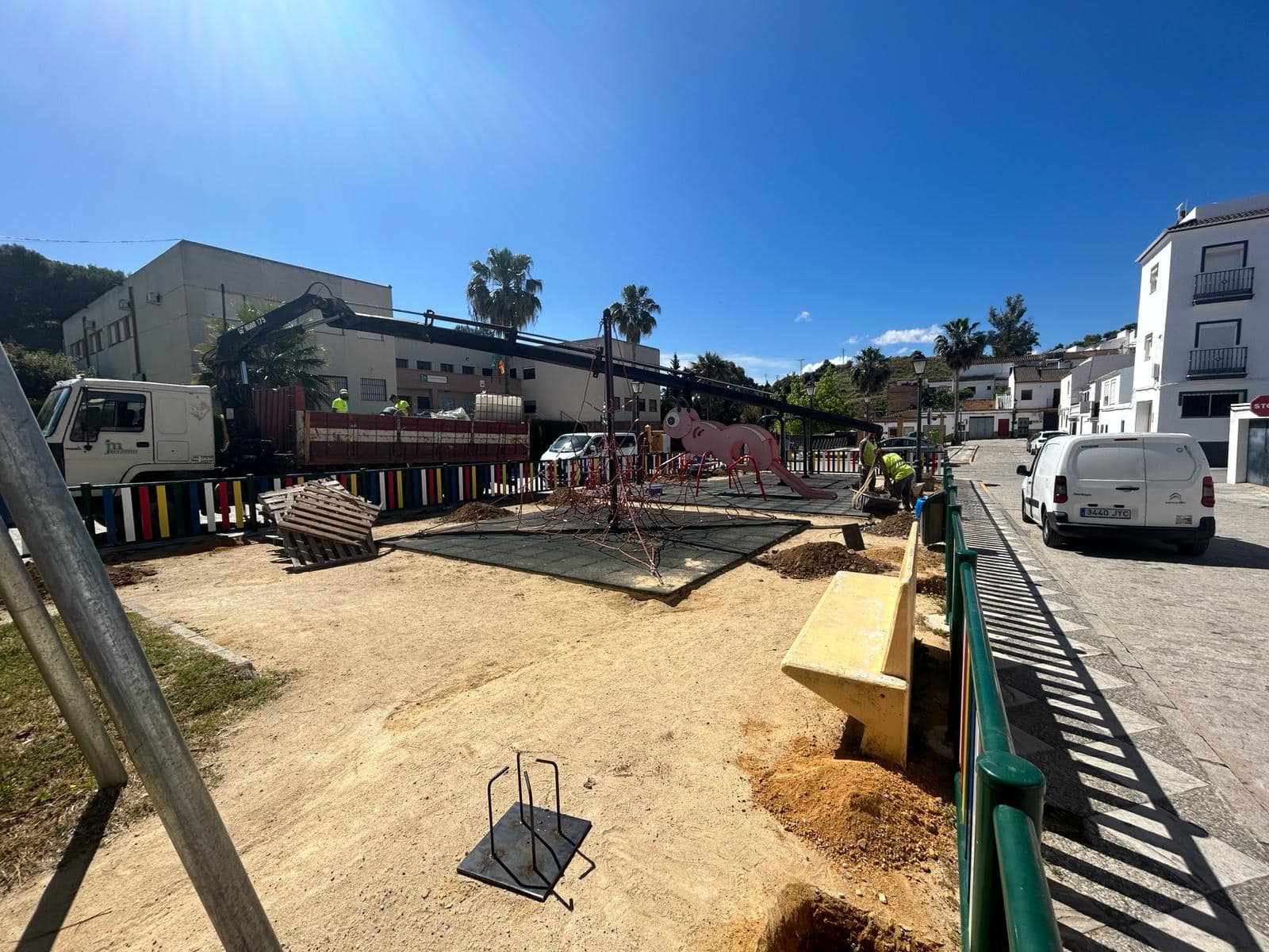 Estado de las obras antes
