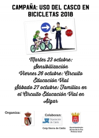 Campaña "Uso del Caso en Bicicletas"